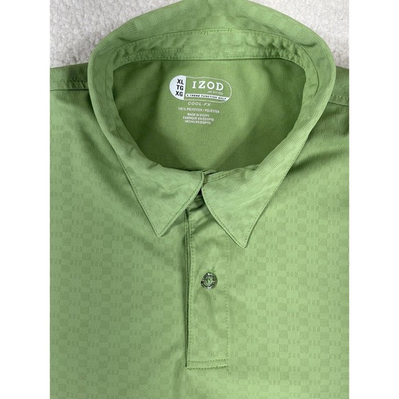 Lot‎ of 2 IZOD XFG Cool-FX Men's Size XL Green/Gray Golf Polo Shirts - Picture 4 of 12